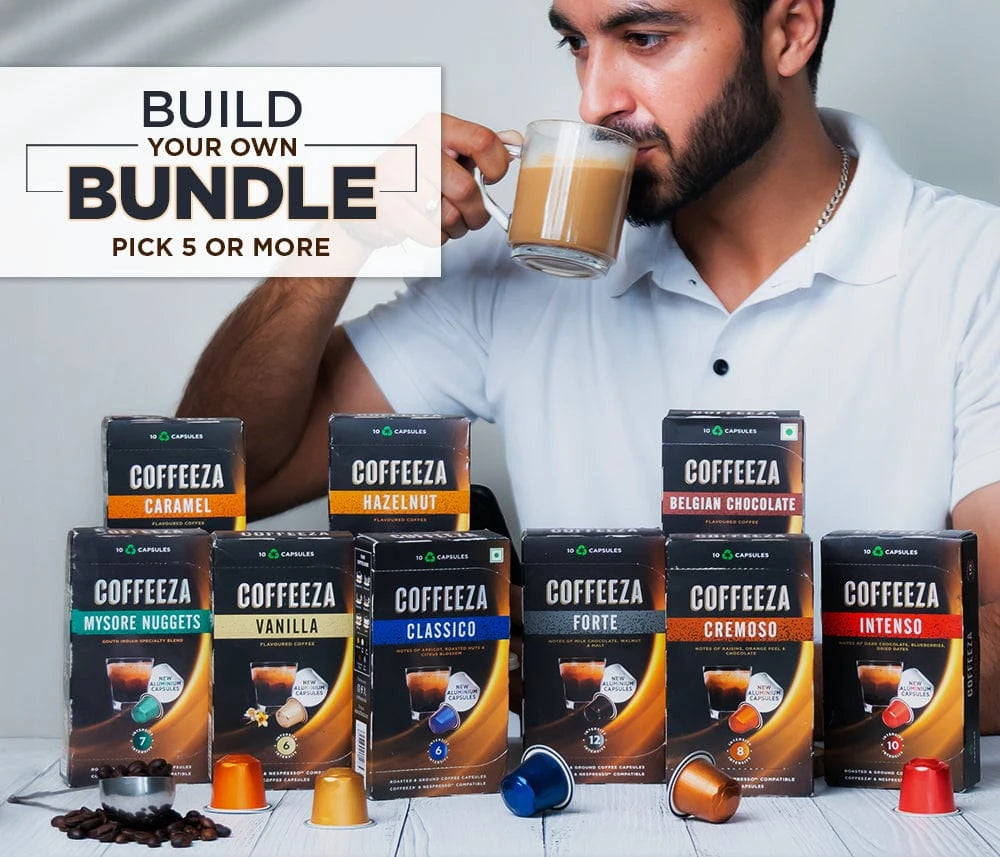 Coffeeza Build Your Own Coffee Capsule Bundle – Pick 5 or More of Your Favorites nespresso compatible 40b07eb2-5a8a-4088-9cfc-2a2ade3312e6