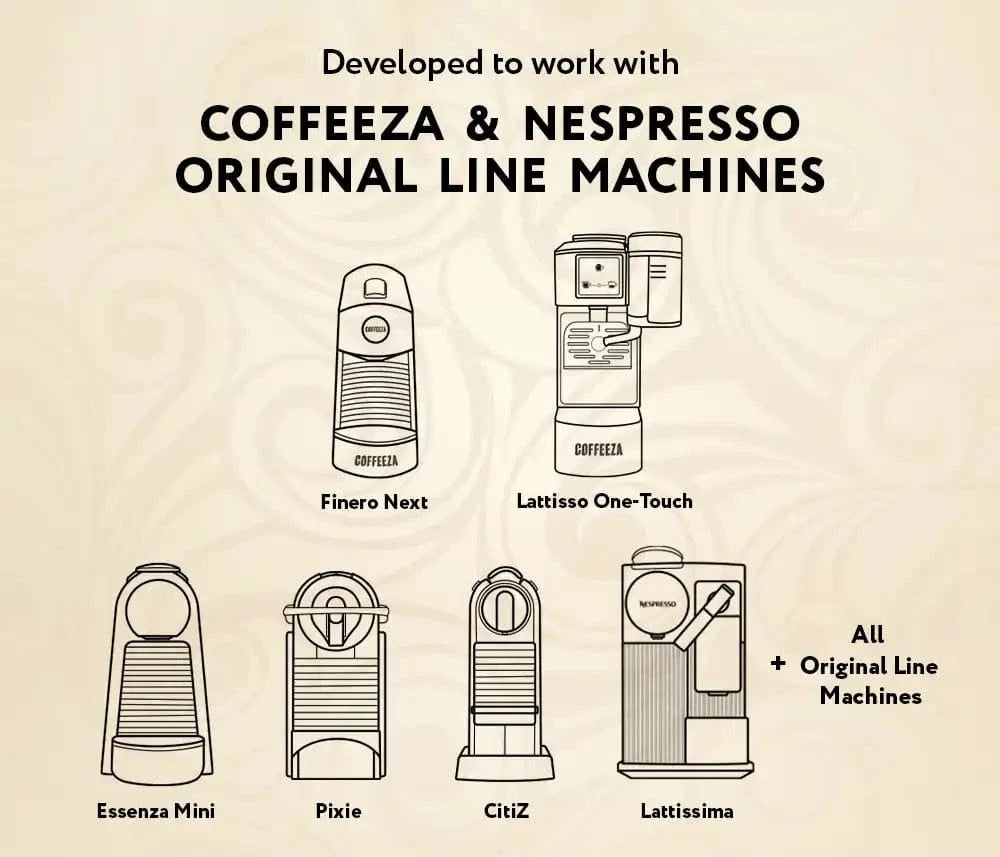 Coffeeza Coffeeza Variety Pack Of 5 Blends - Coffee Capsules nespresso compatible