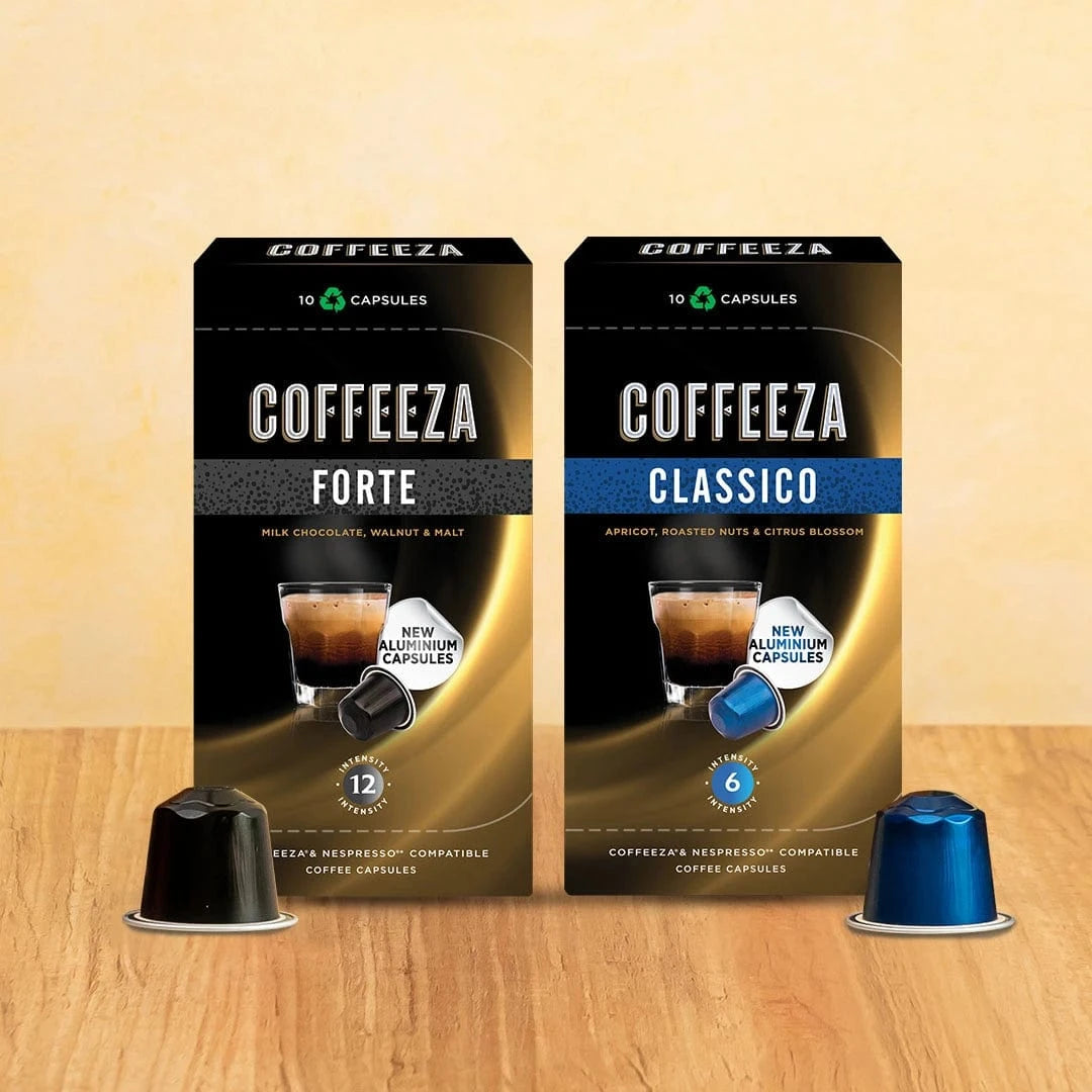 Coffeeza Forte & Classico Variety Pack nespresso compatible
