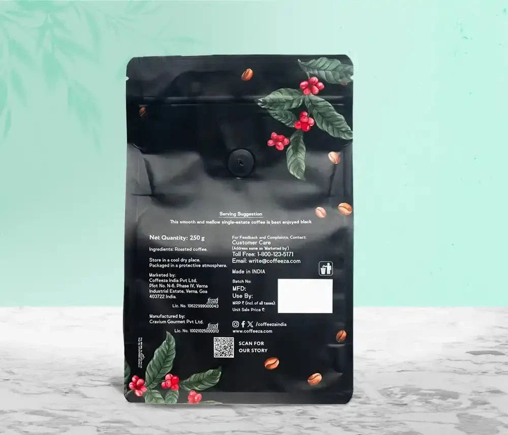 Coffeeza Mysore Nuggets Ground Coffee - Specialty Coffee nespresso compatible