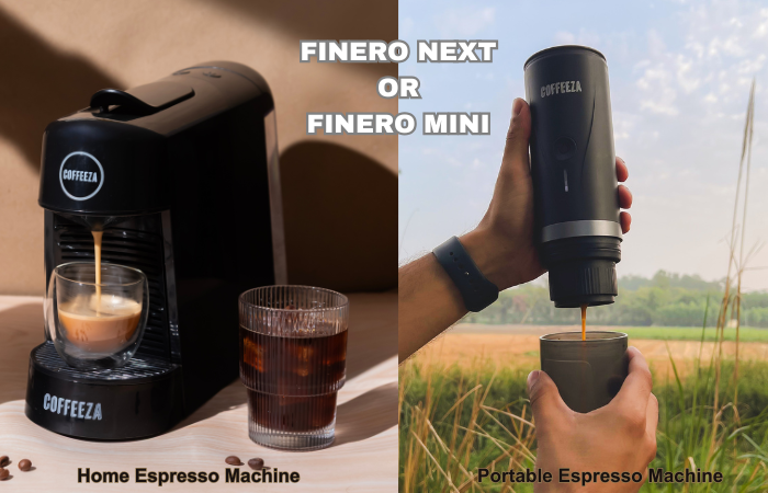 Finero Next vs Finero Mini: Which Coffeeza Coffee Machine is Right for You?