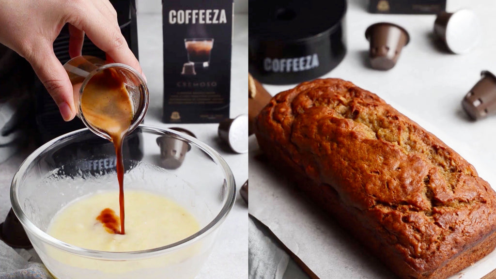 Banana Espresso Coffee Cake - Coffeeza