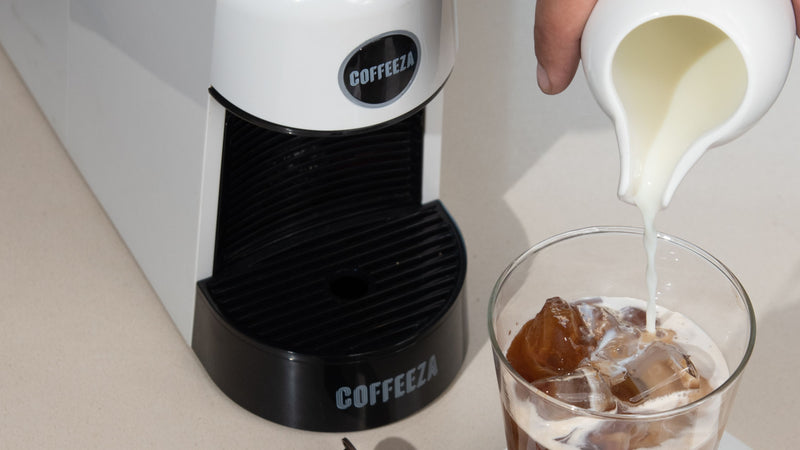 How to make iced coffee with the Coffeeza Finero Next Machine