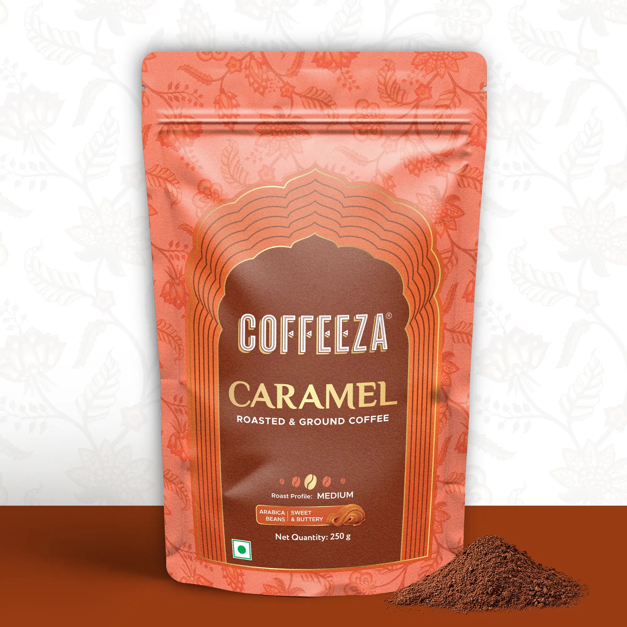 Caramel 100% Arabica Flavoured Ground Coffee