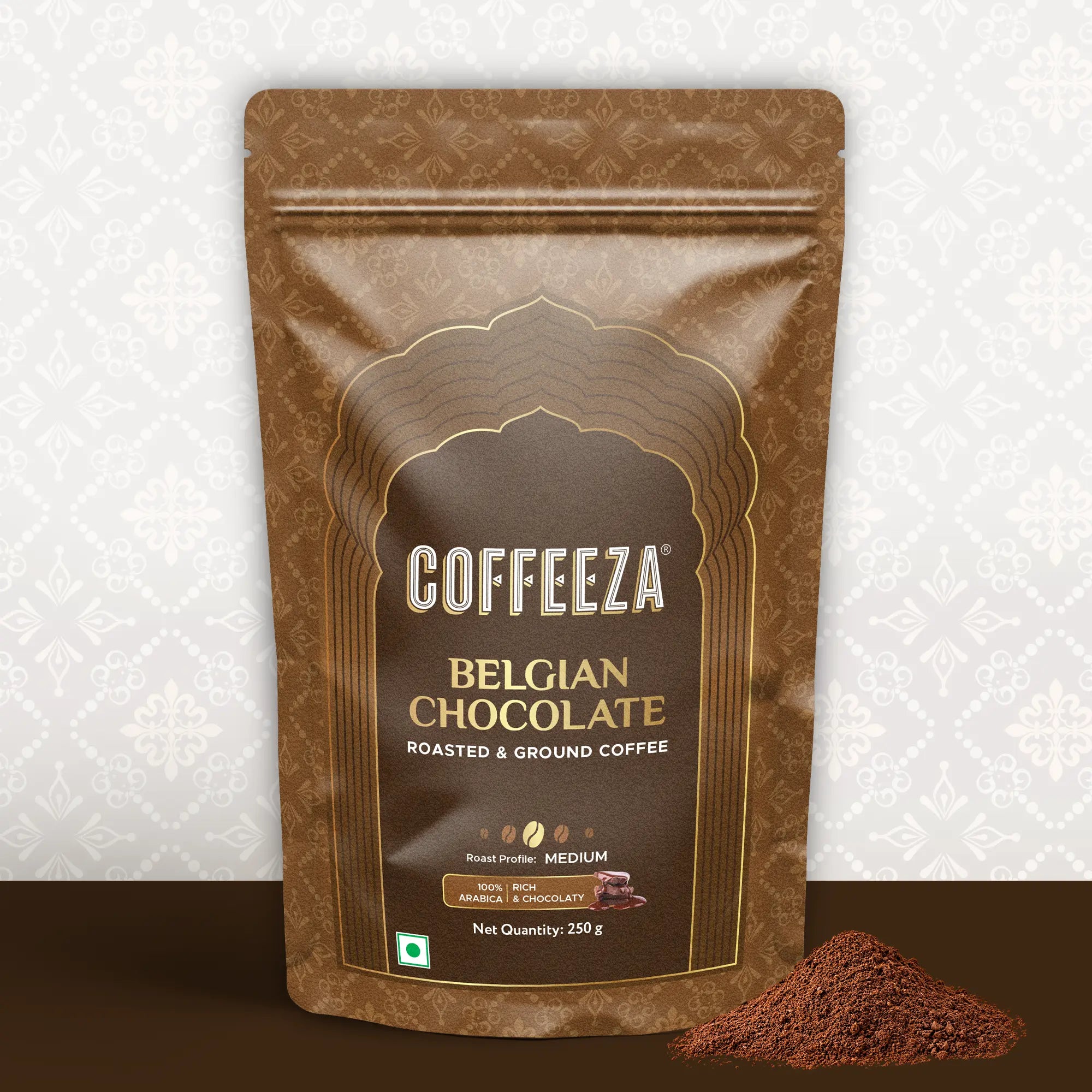 Belgian Chocolate 100% Arabica Flavoured Ground Coffee