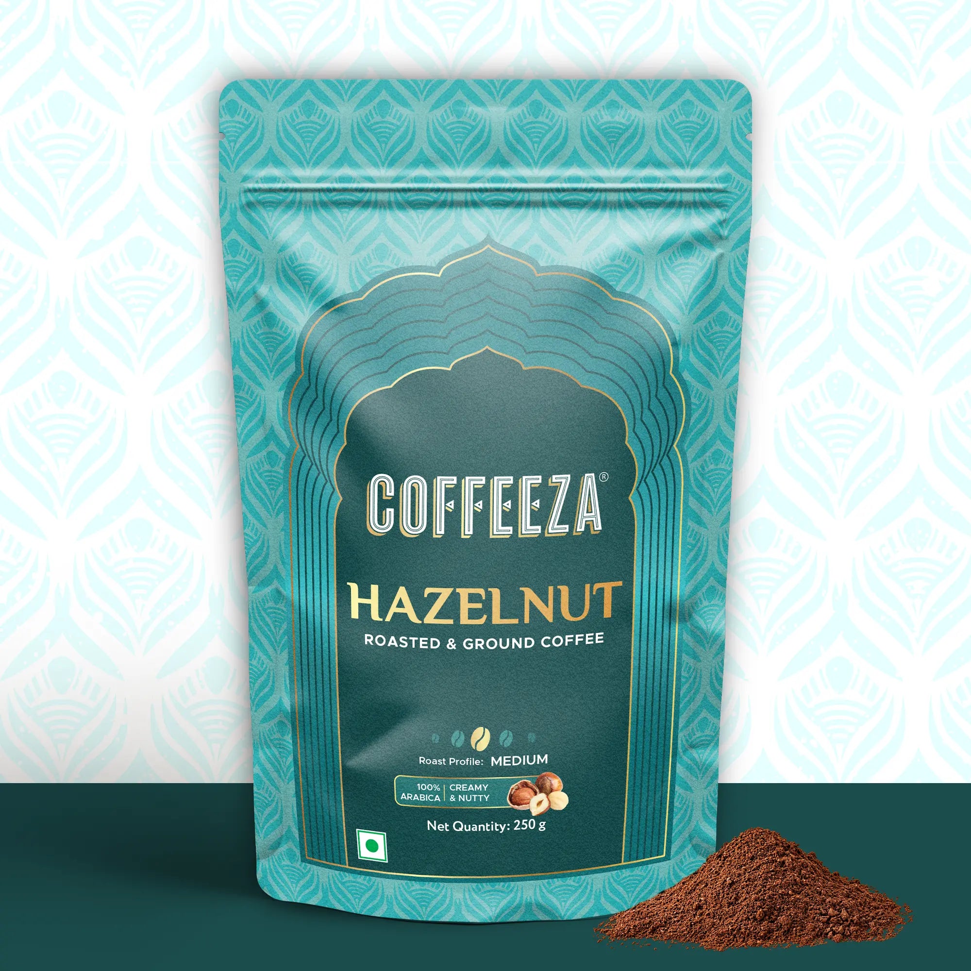 Hazelnut 100% Arabica Flavoured Ground Coffee