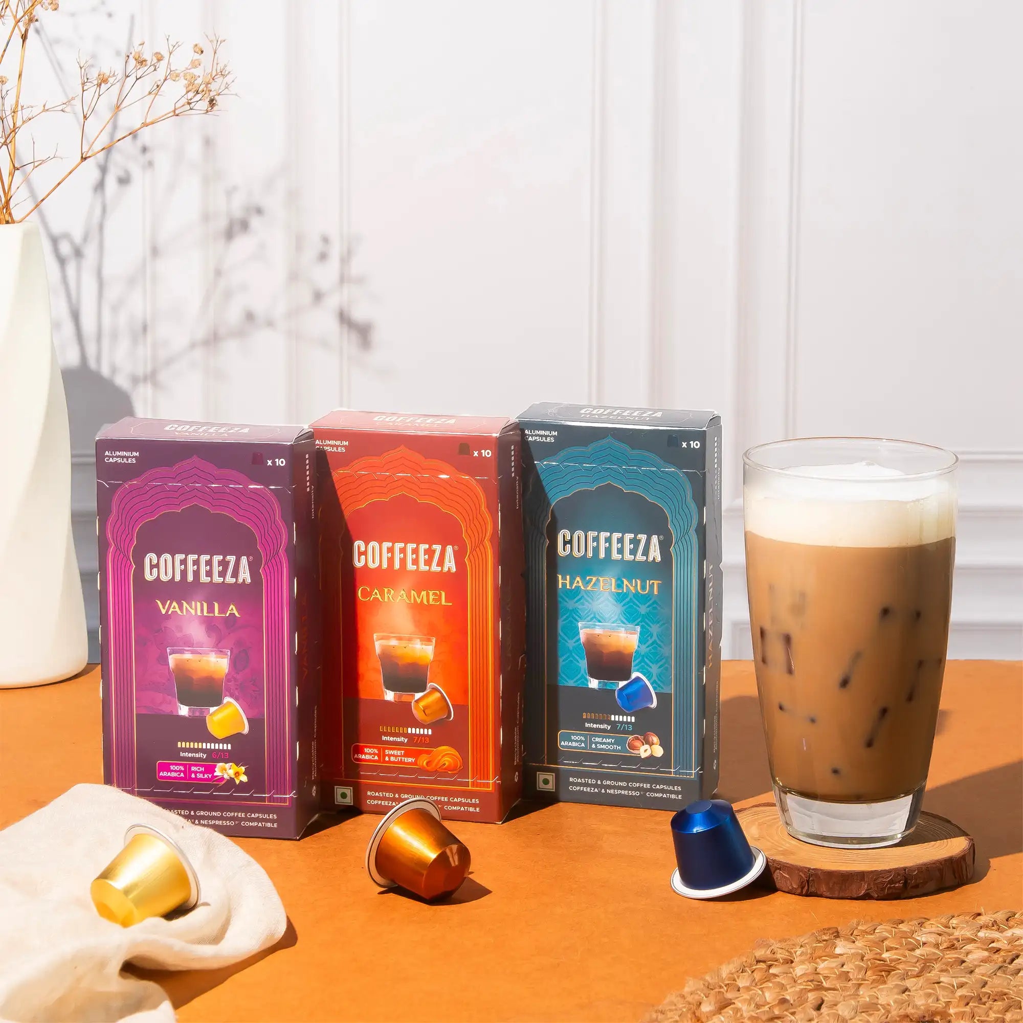 Flavoured Aluminium Capsules Variety Pack 3