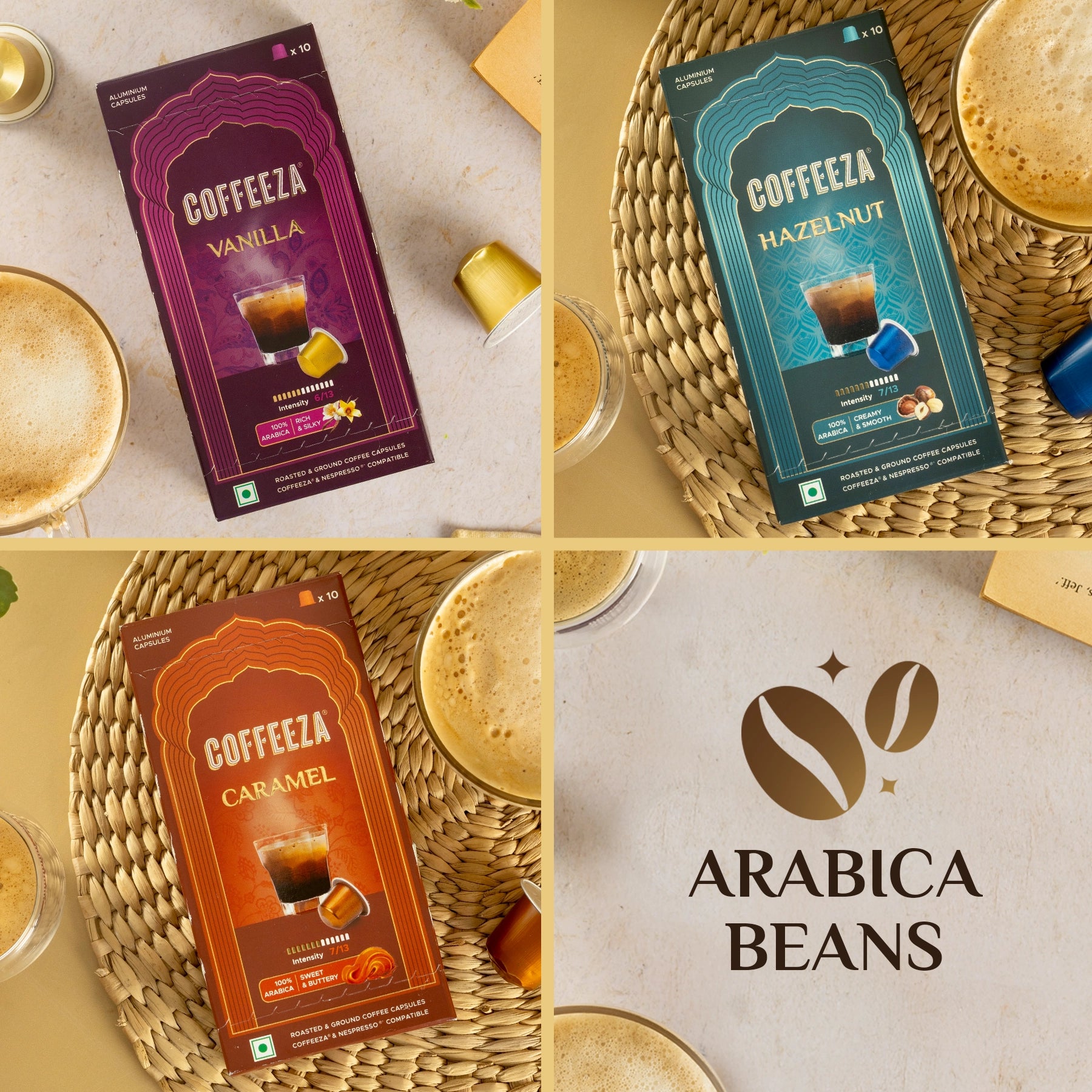 Flavoured Aluminium Capsules Variety Pack 3