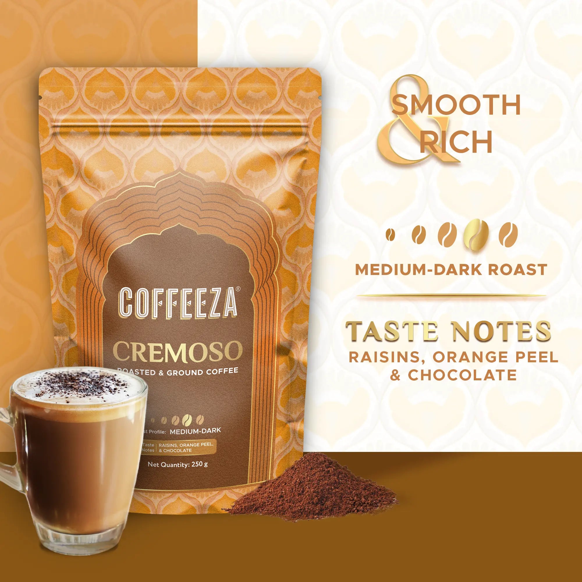 Cremoso Specialty Ground Coffee/Beans