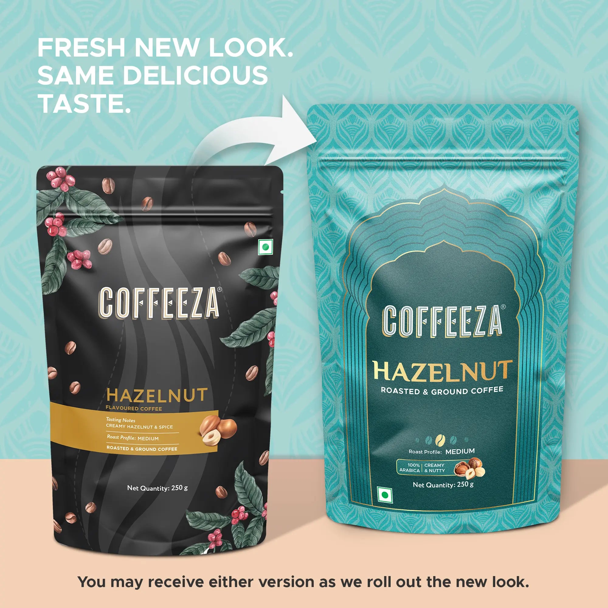 Hazelnut 100% Arabica Flavoured Ground Coffee