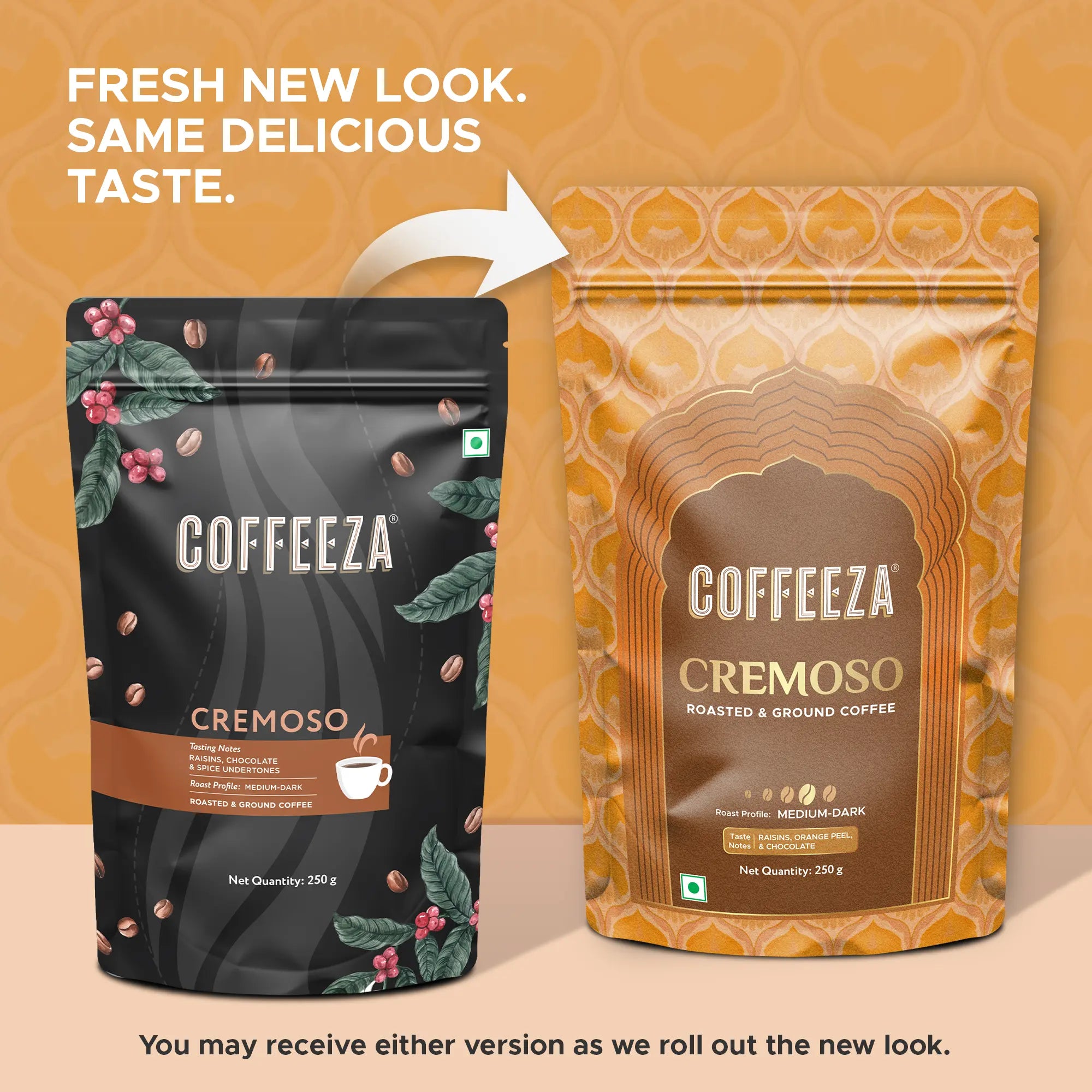 Cremoso Specialty Ground Coffee/Beans