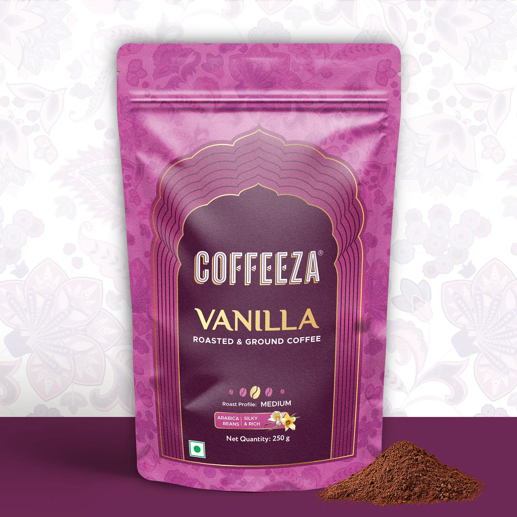 Vanilla 100% Arabica Flavoured Ground Coffee