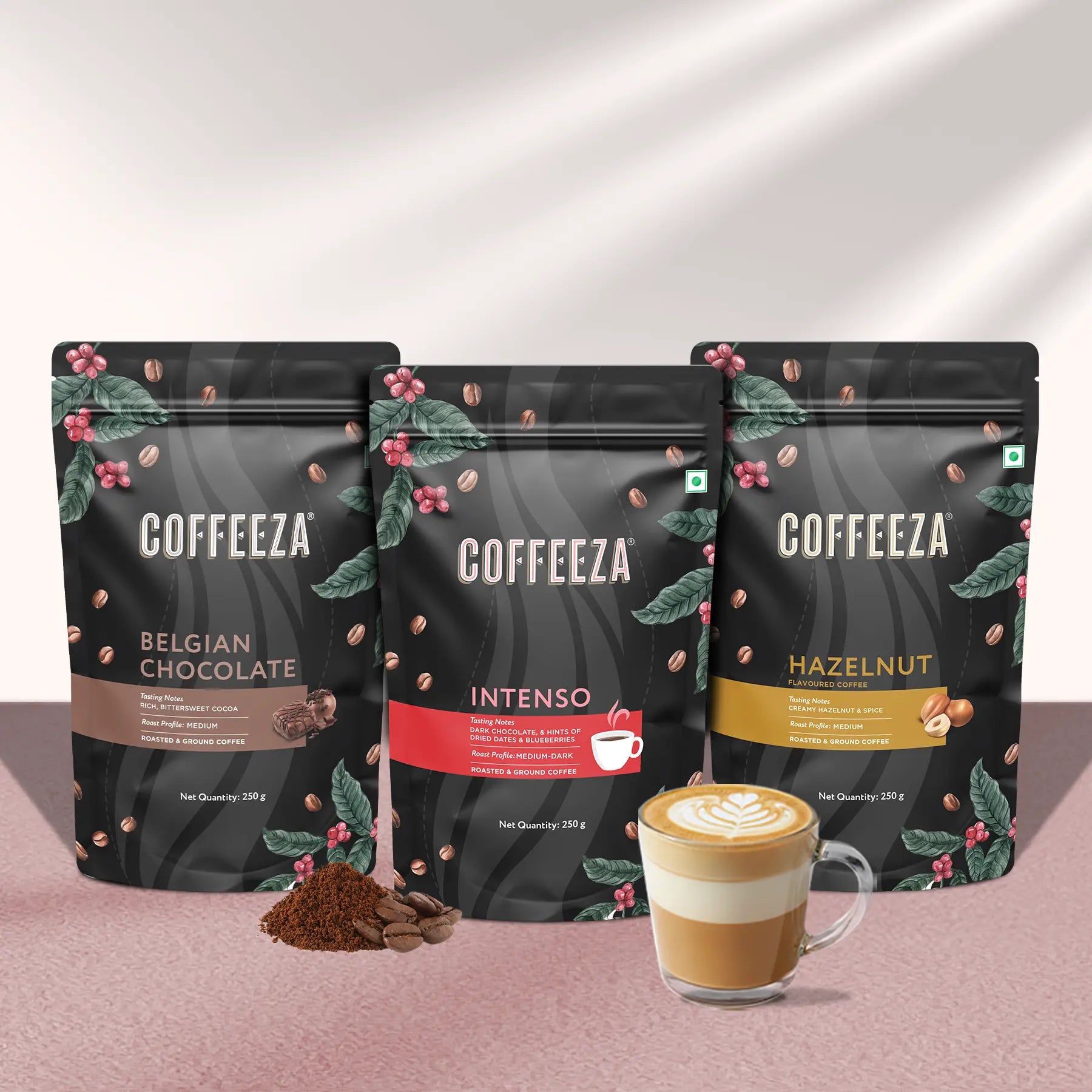 Coffee Lover's Trio - Specialty Ground Coffee - Pack of 3