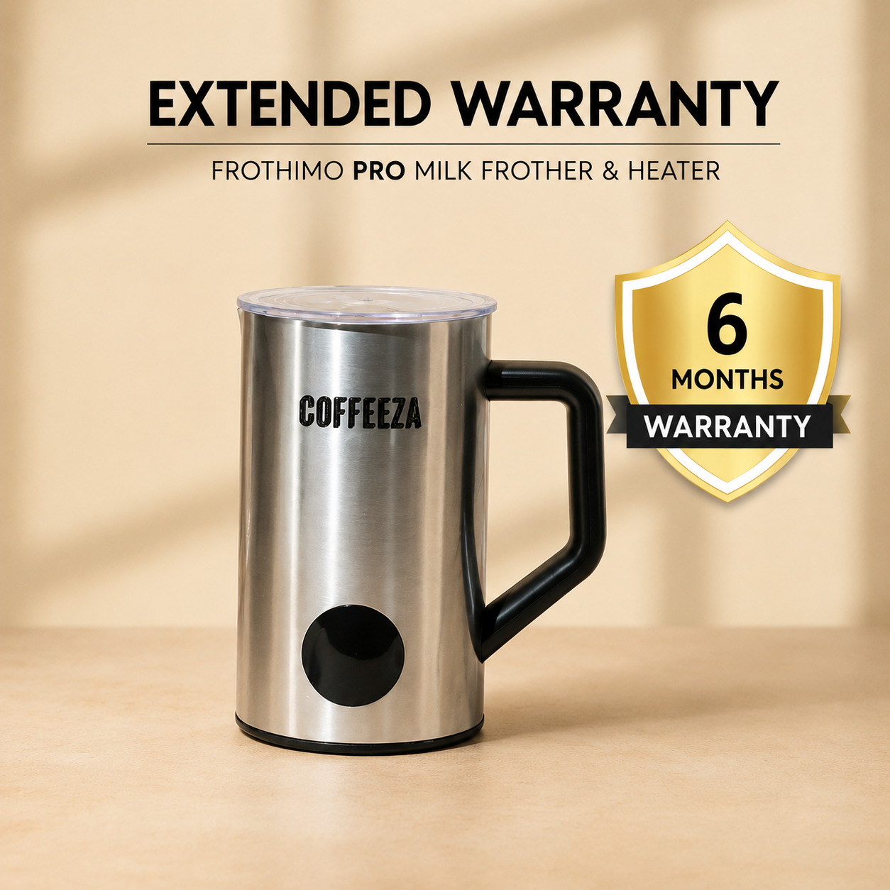 Frothimo Pro Milk Frother - 6 Months Extended Warranty