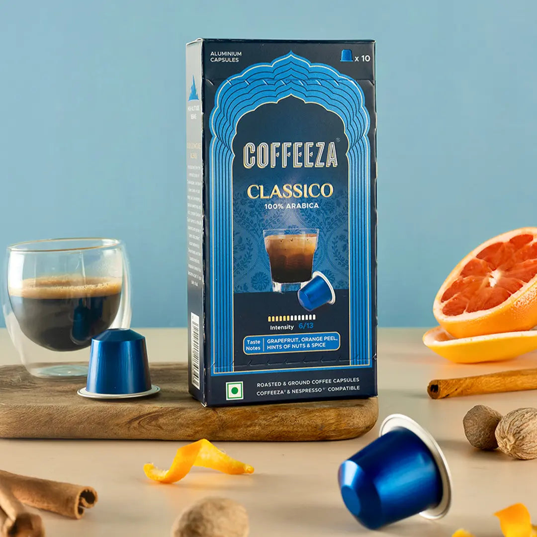 Classico 100% Arabica Aluminium Coffee Capsules