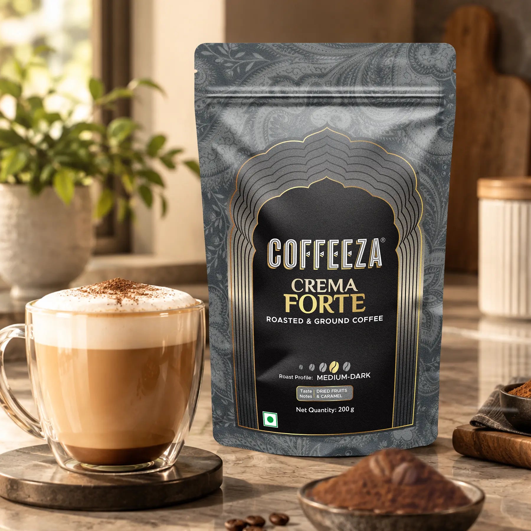 Coffeeza Crema Forte Ground Coffee/Beans
