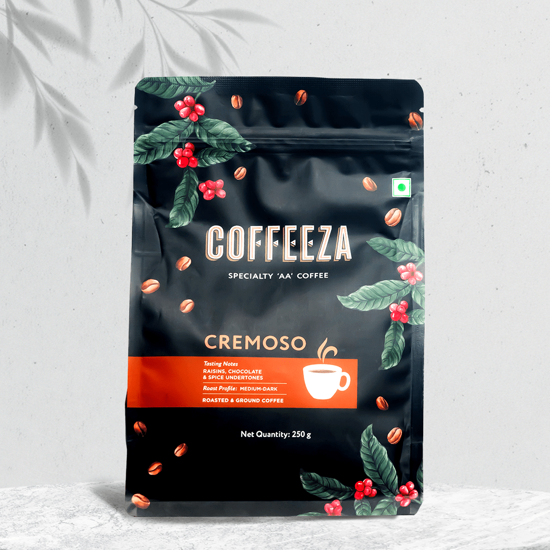 Buy Cremoso Freshly Roasted Ground Coffee & Beans, Premium Grade Online ...