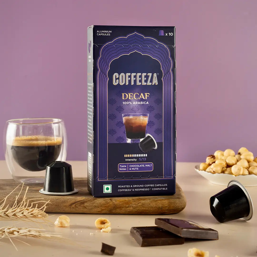 Coffeeza Decaf Aluminium Coffee Capsules