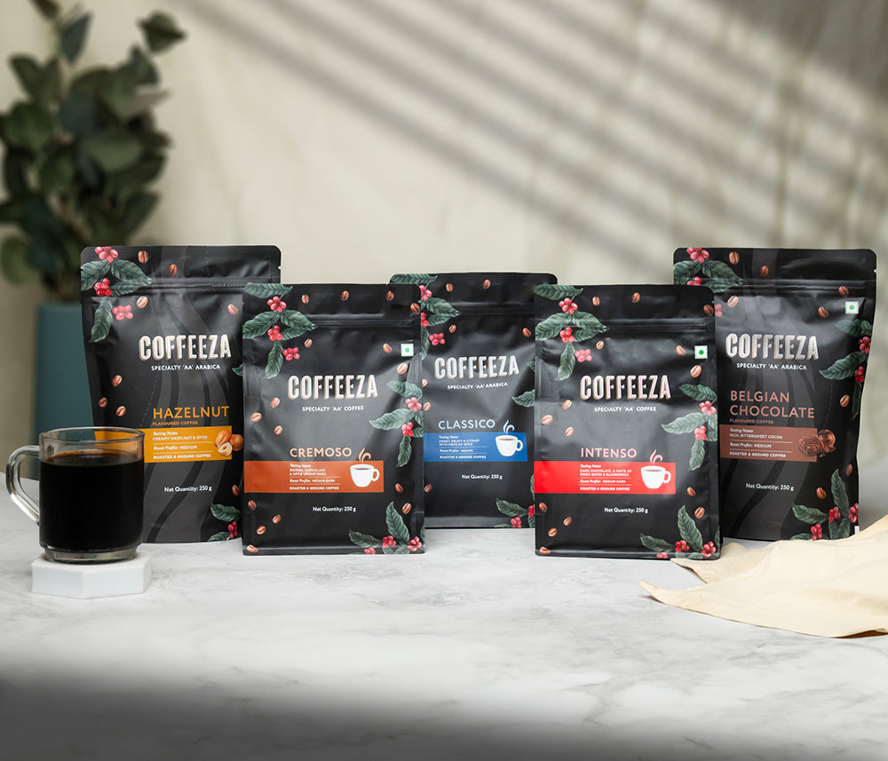 ground coffee by coffeeza