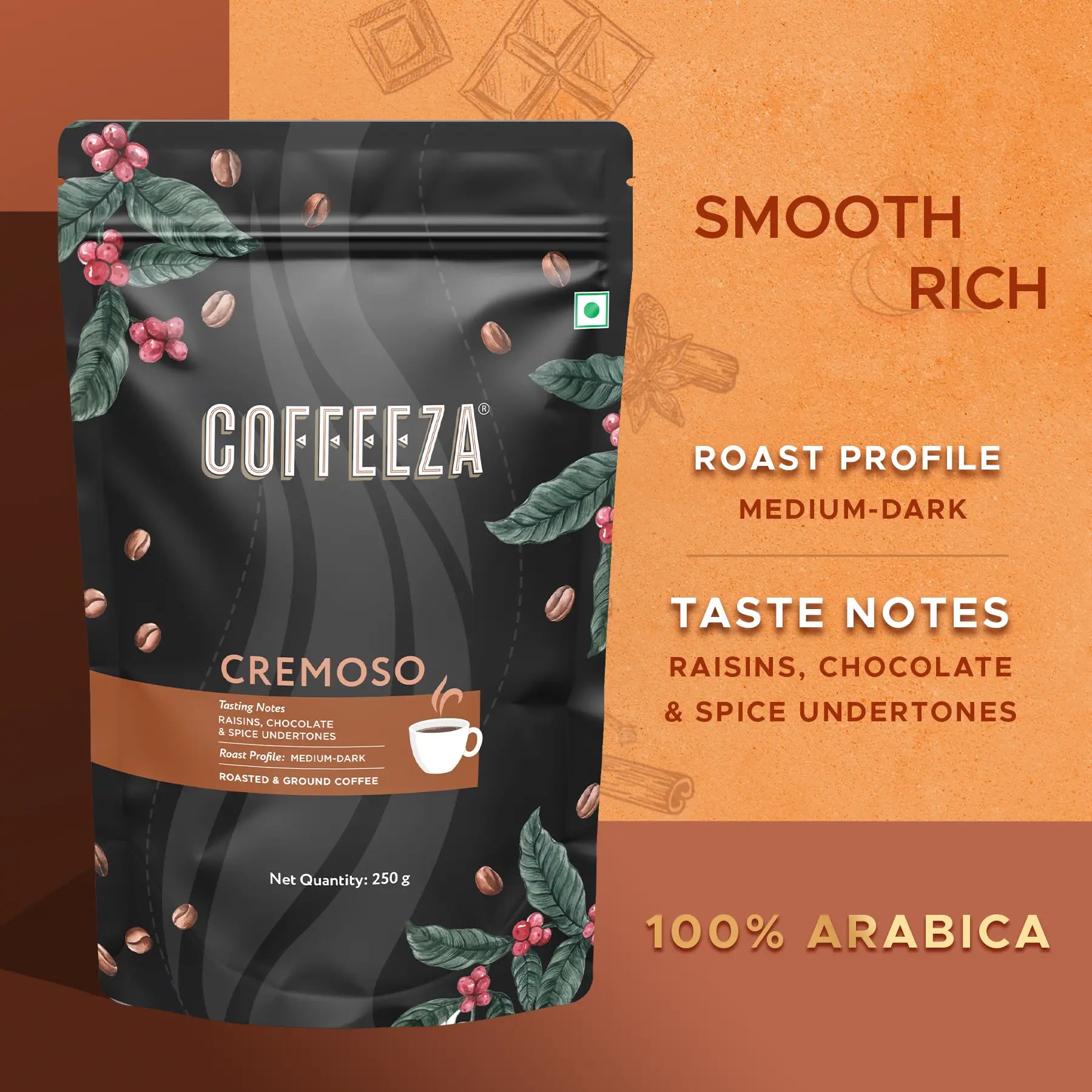 Cremoso Specialty "AA" Ground Coffee