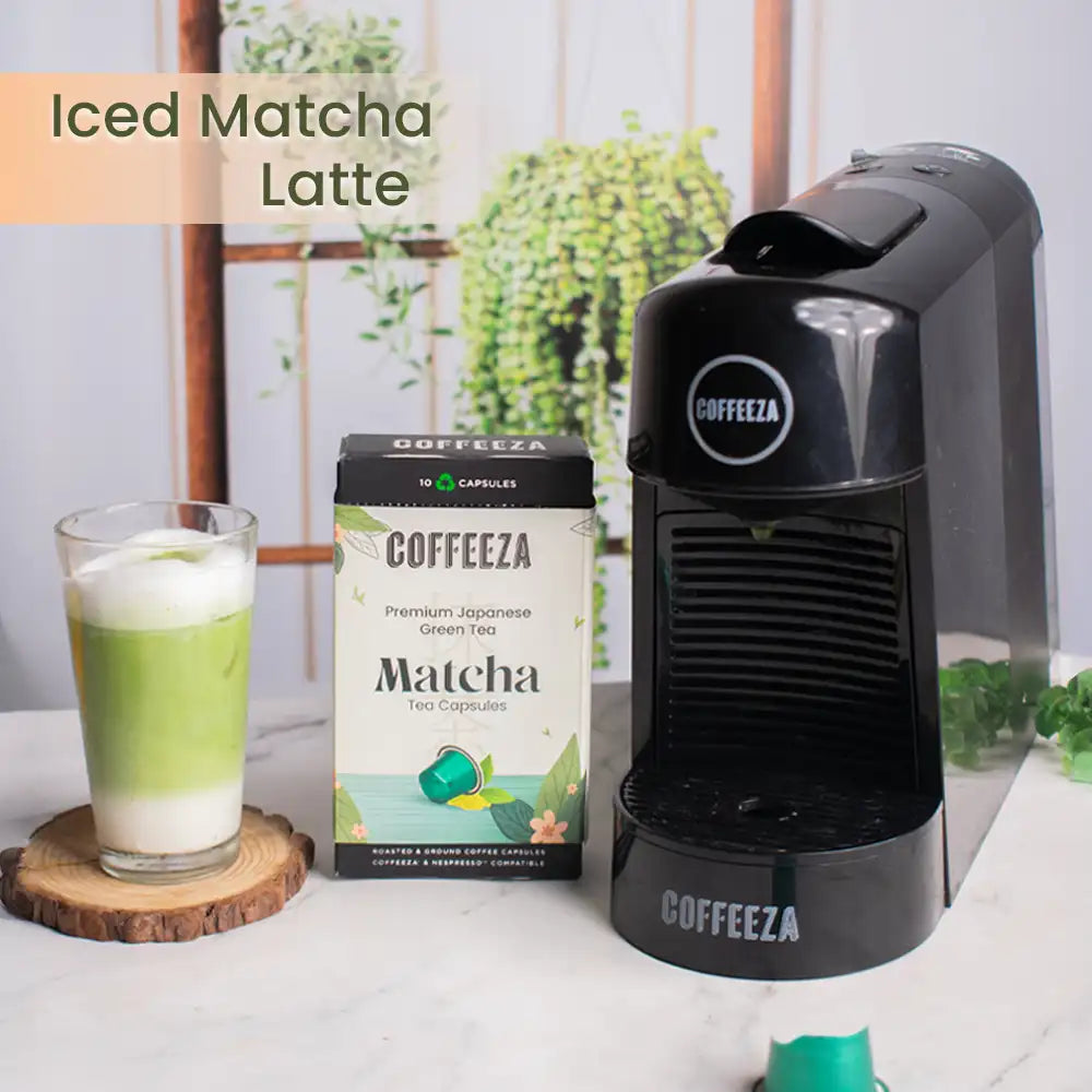 Matcha Green Tea Capsules, 100% Pure Japanese Matcha, Aluminium Capsules