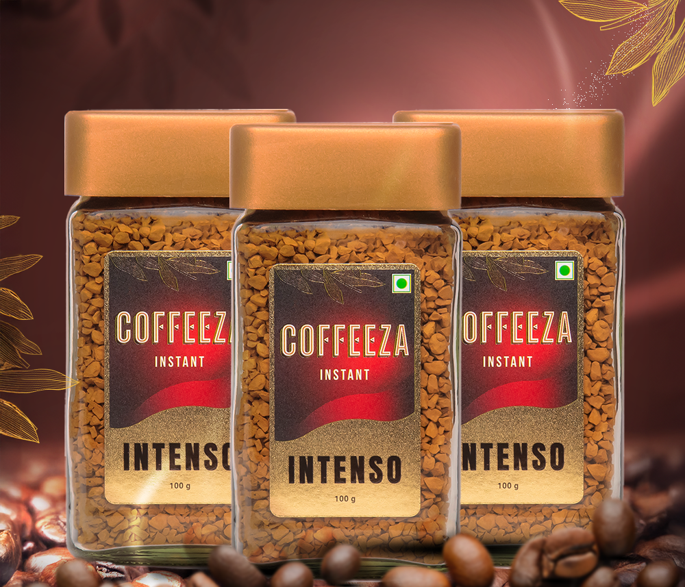 Intenso instant coffee blend