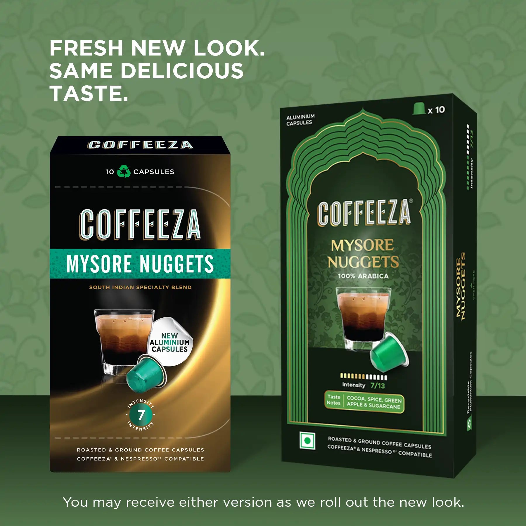 Mysore Nuggets AAA Grade Arabica Aluminium Coffee Capsules - Specialty Coffee