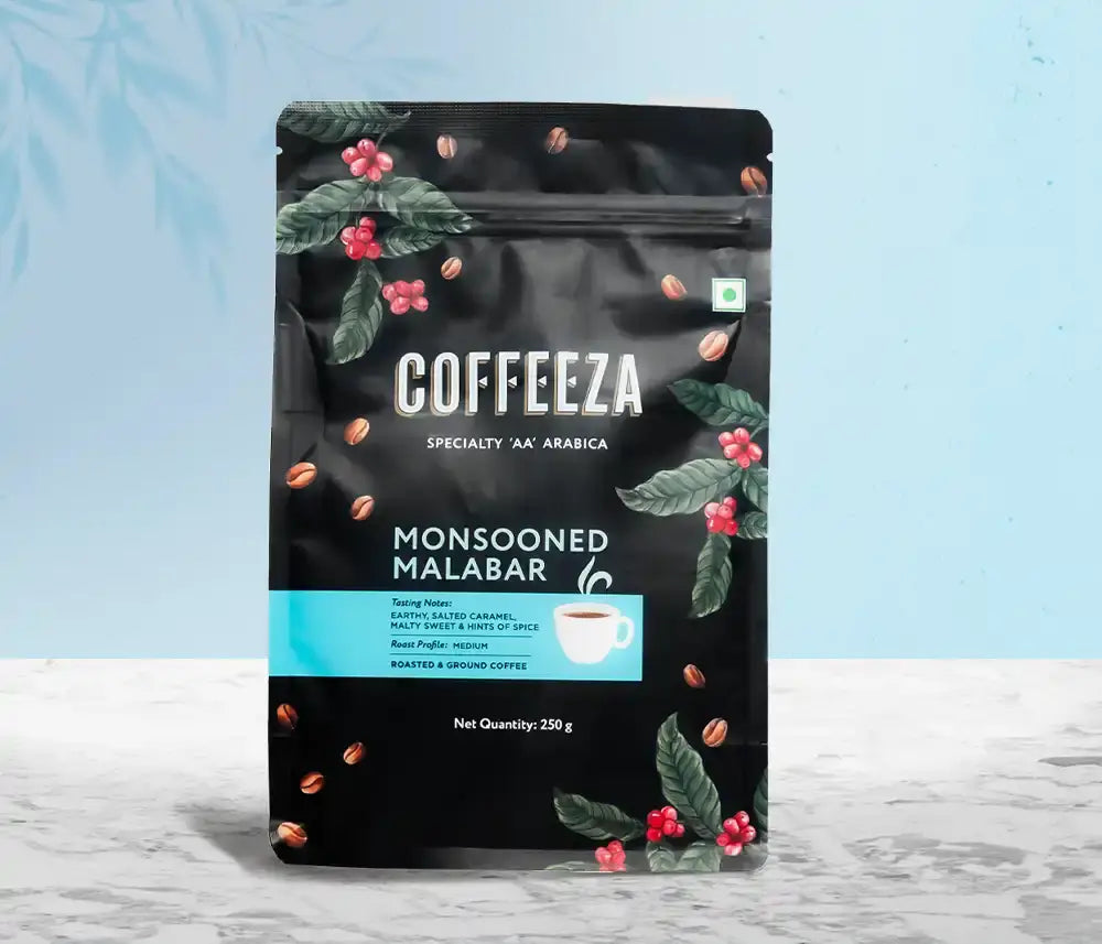 Coffeeza Monsooned Malabar Ground Coffee 