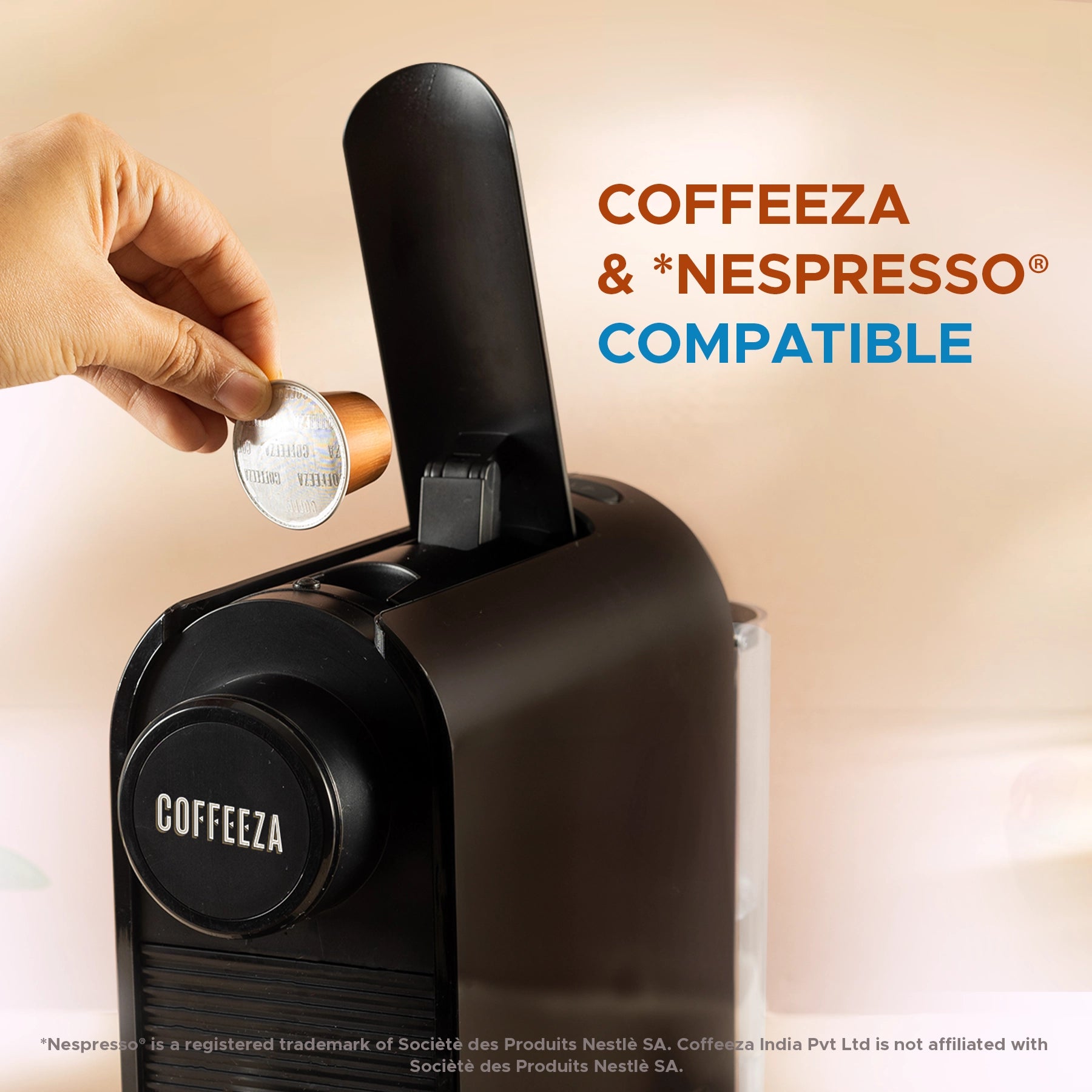 Finero Prime Coffee Machine + 10 FREE Coffee Capsules + 1 Year Membership Benefits
