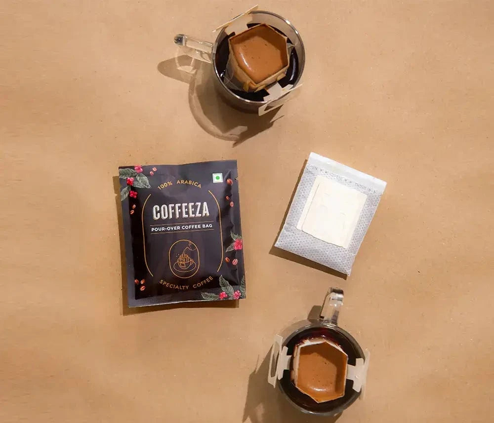 Coffeeza Classico - 100% AA Arabica Pour-Over Coffee Bags | No Equipment Needed nespresso compatible DBS-CLA1-VER1-01