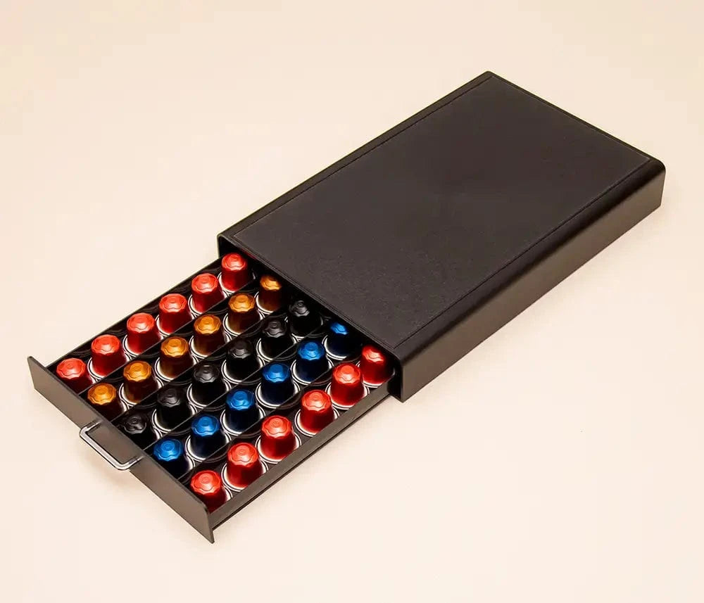 Coffeeza Capsule Storage Drawer - Sleek Sliding Tray for Coffee Capsules
