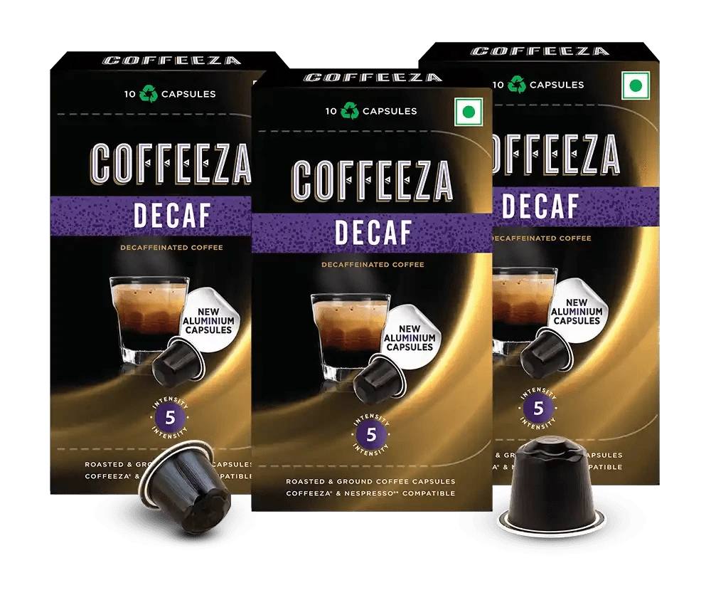 Coffeeza Coffeeza Decaf Aluminium Coffee Capsules nespresso compatible CCS-ALU-DEC1-VER1-02