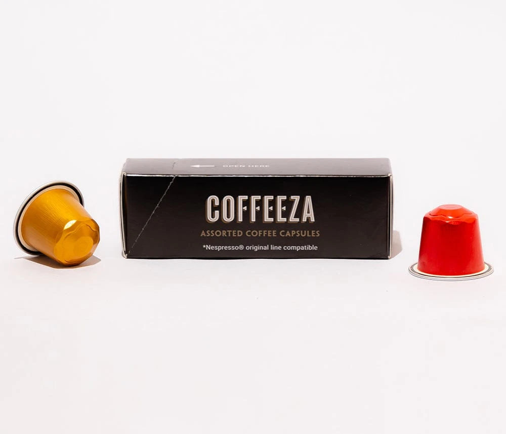 Coffeeza Complimentary 4-Flavor Capsule Gift Box nespresso compatible CCS-ALU-FRE1-VER1-01