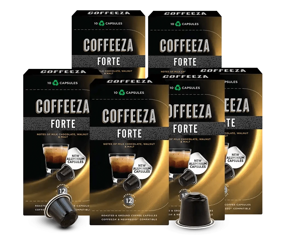 Coffeeza Forte Aluminium Coffee Capsules nespresso compatible CCS-ALU-FOR1-VER1-03