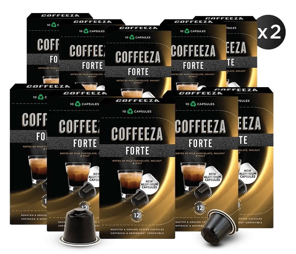 Coffeeza Forte Aluminium Coffee Capsules nespresso compatible CCS-ALU-FOR1-VER1-05
