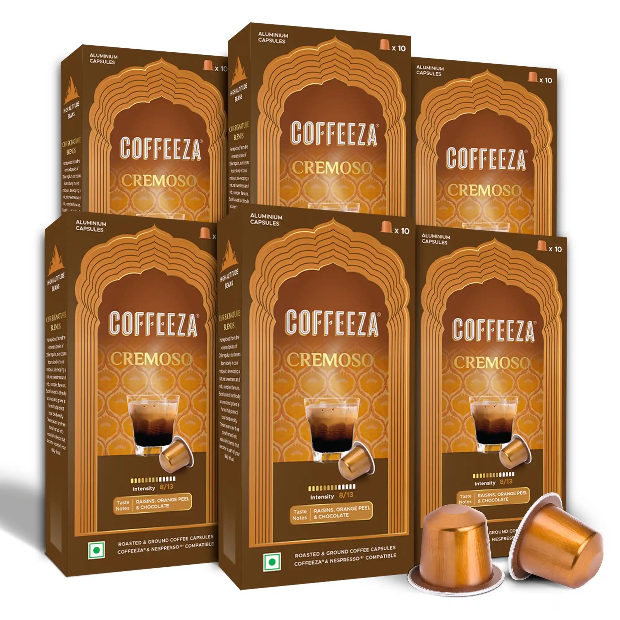 Cremoso Aluminium Coffee Capsules