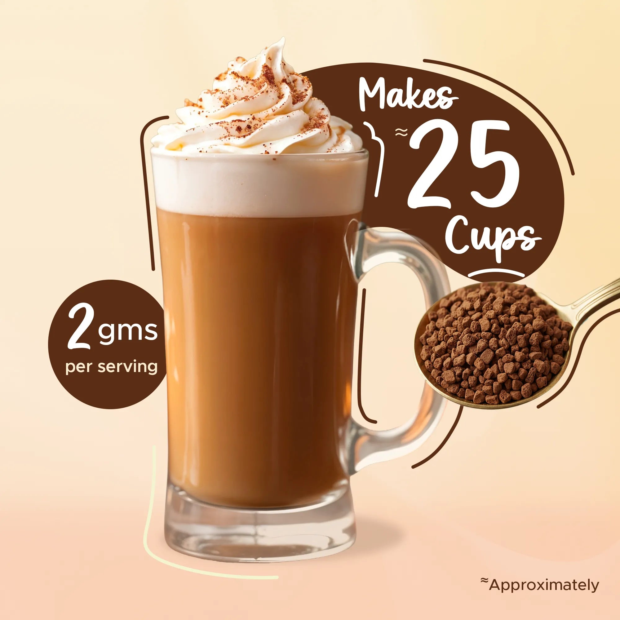 Coffeeza Premium Freeze-Dried Instant Coffee – Pack of 3 | Intenso, Hazelnut & Salted Caramel | 50g Each