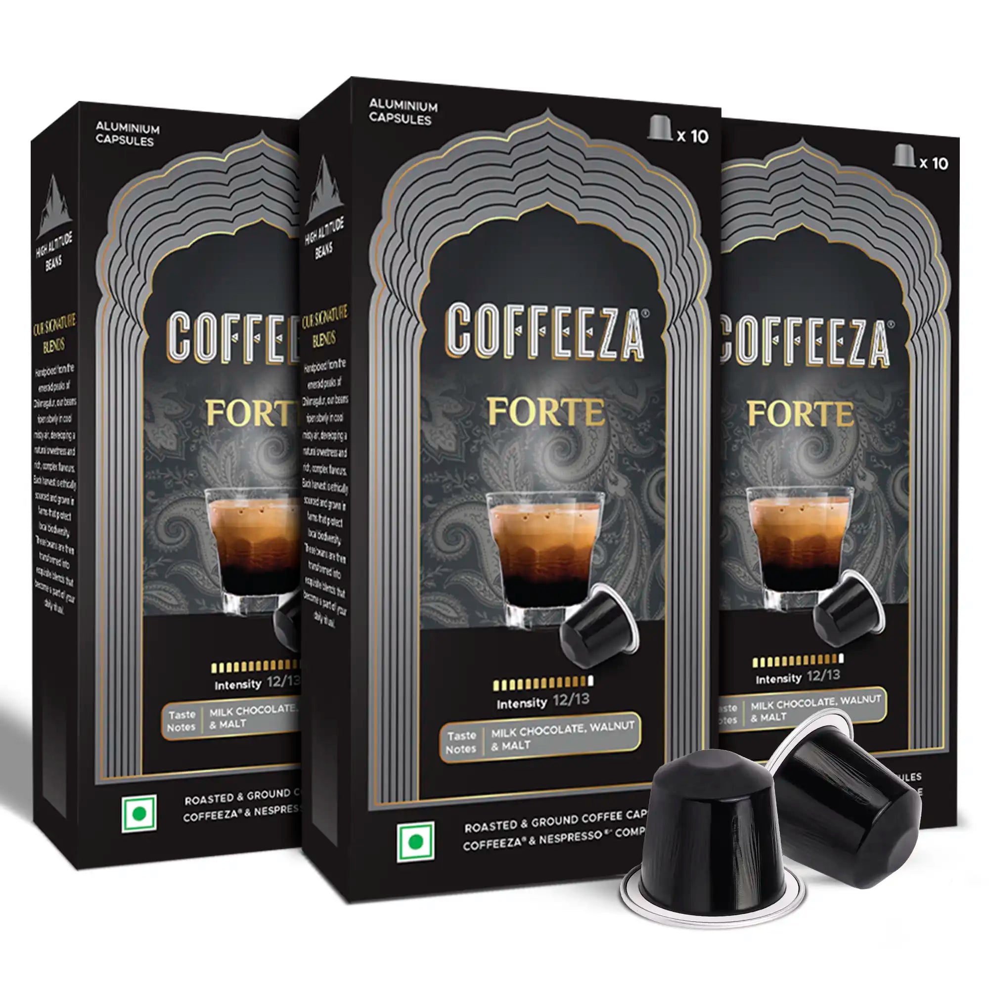 Forte Aluminium Coffee Capsules