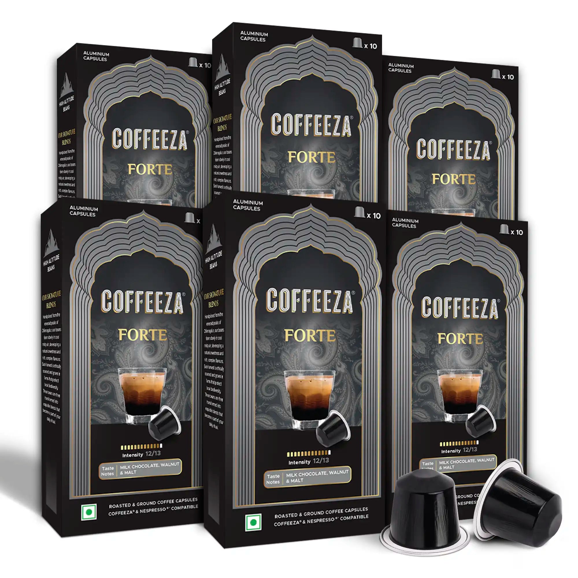 Forte Aluminium Coffee Capsules