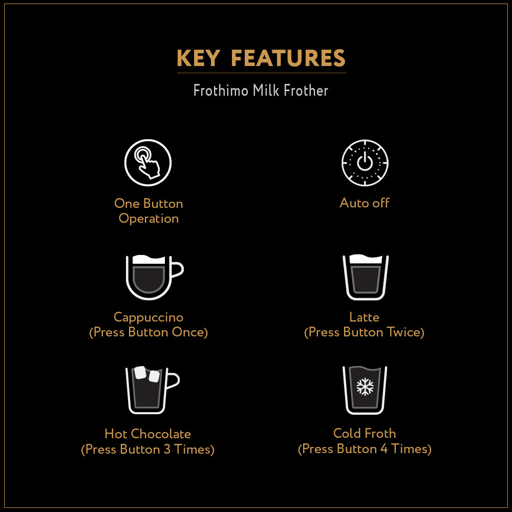 Buy Frothimo Milk Frother & Heater | Perfect for Coffee Capsules