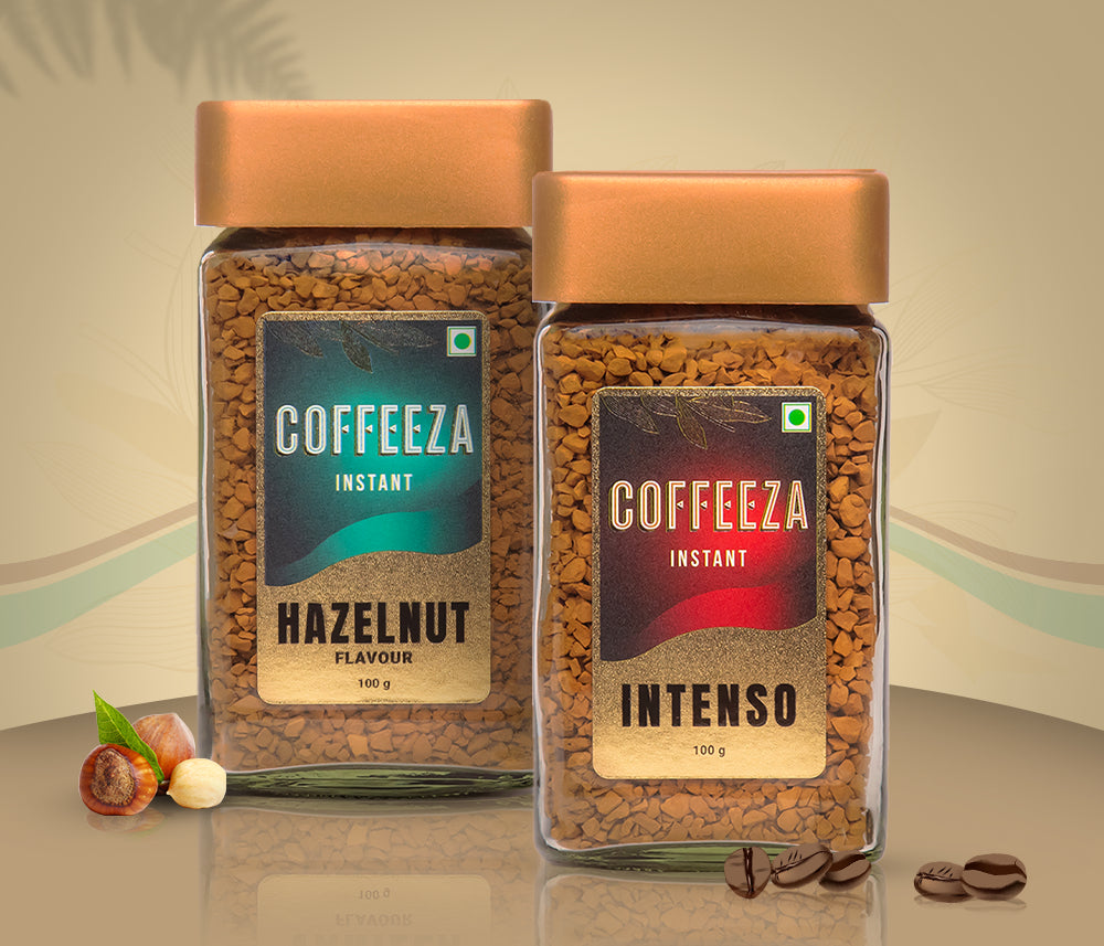 hazelnut-intenso instant coffee