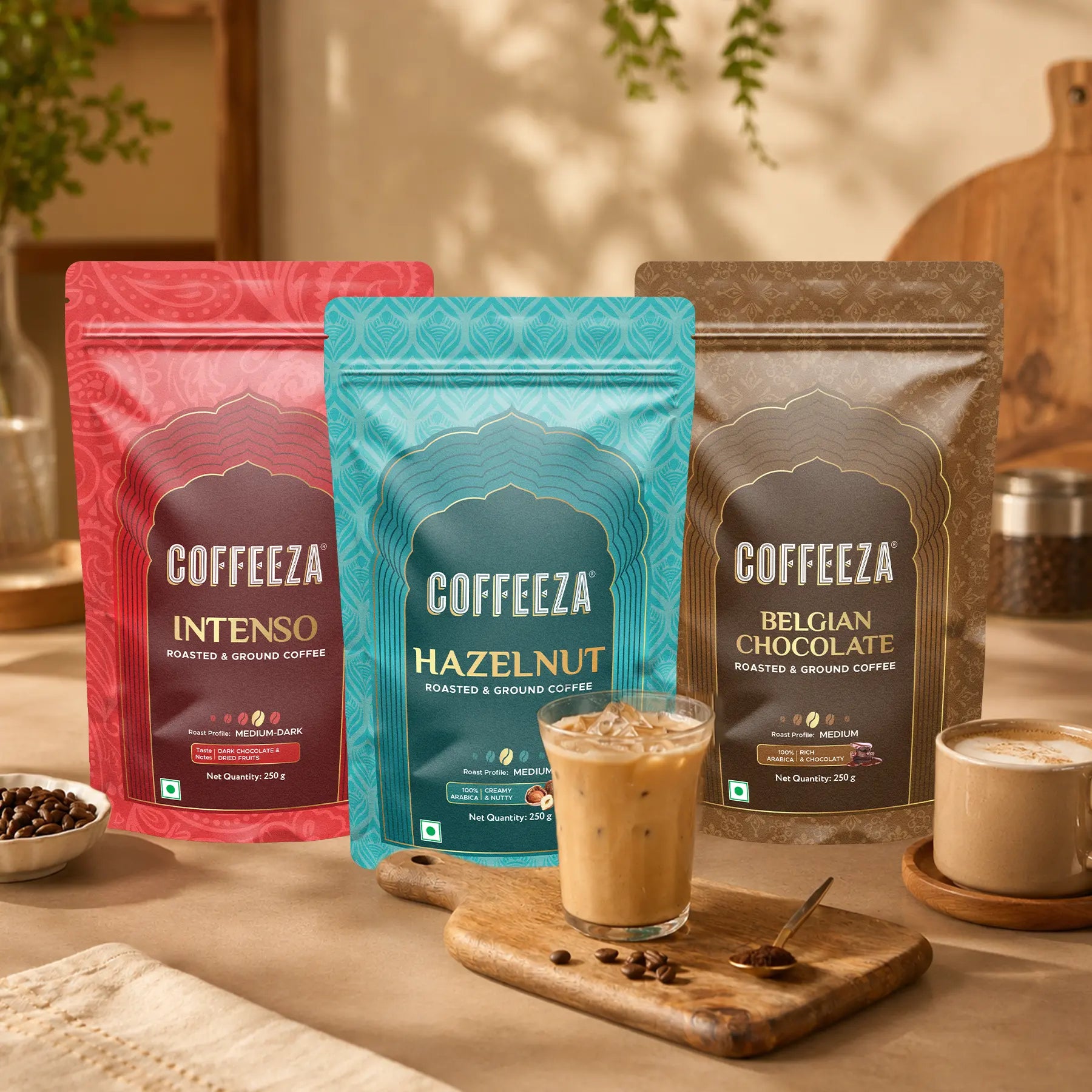 Coffee Lover's Trio - Specialty Ground Coffee - Pack of 3