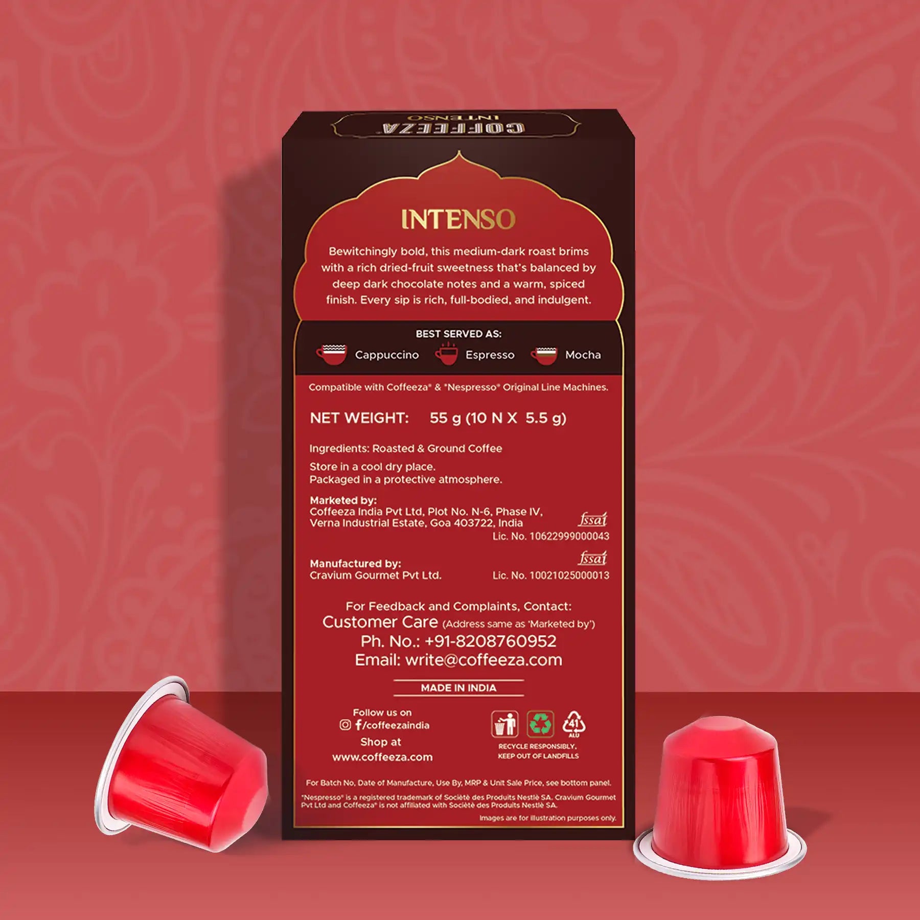 Intenso Aluminium Coffee Capsules