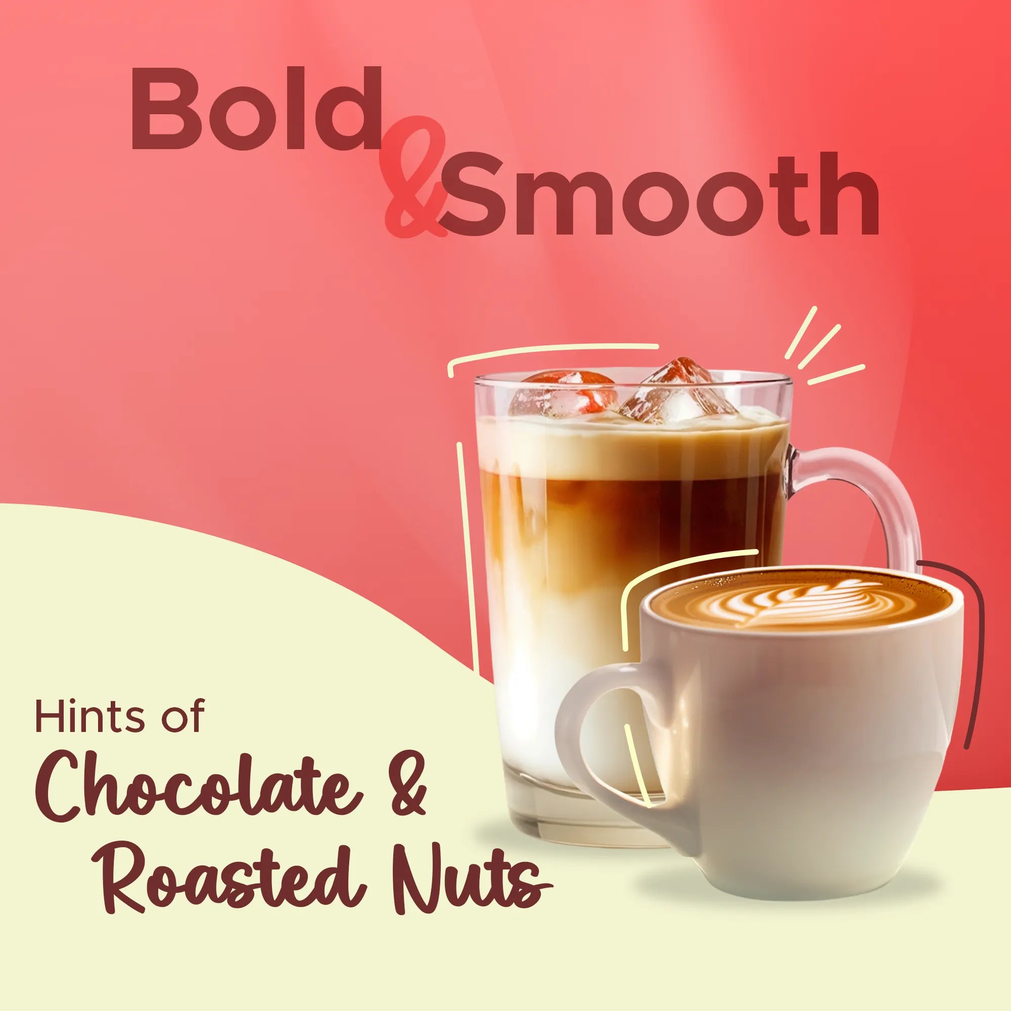 Coffeeza Intenso Freeze Dried Premium Instant Coffee I Bold & Smooth I 50gms