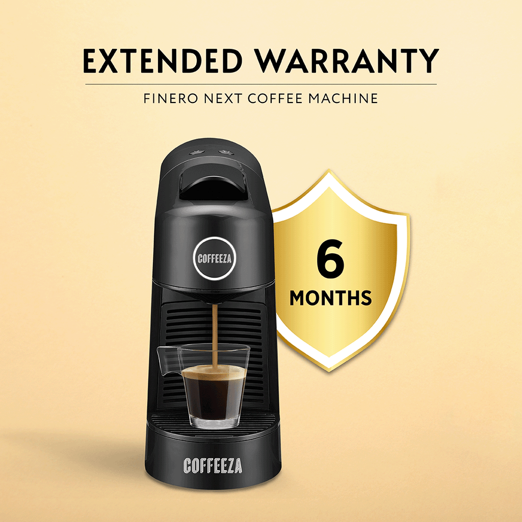 Coffeeza Finero Machine - 6 Months Extended Warranty nespresso compatible EW-FIN2-VER1-01
